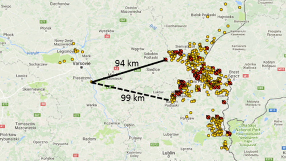 Source : ESA d’après Inspection vétérinaire de Pologne